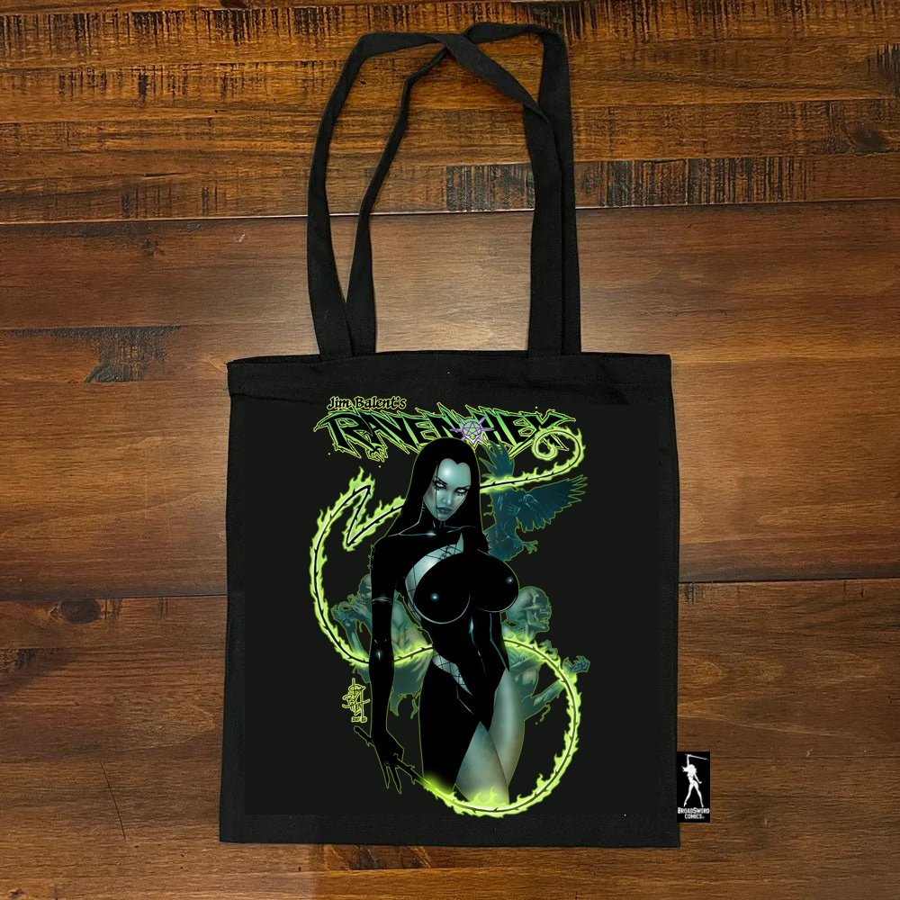 Raven Hex/ Boo Cat Tote!